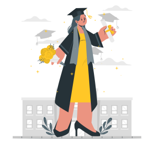 girl on graduation-cuate